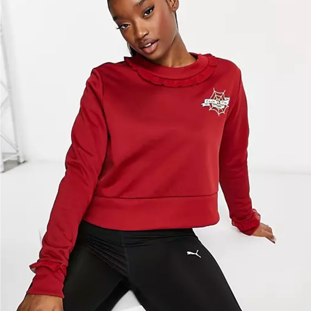 Charlotte Olympia x Puma Cropped Sweatshirt